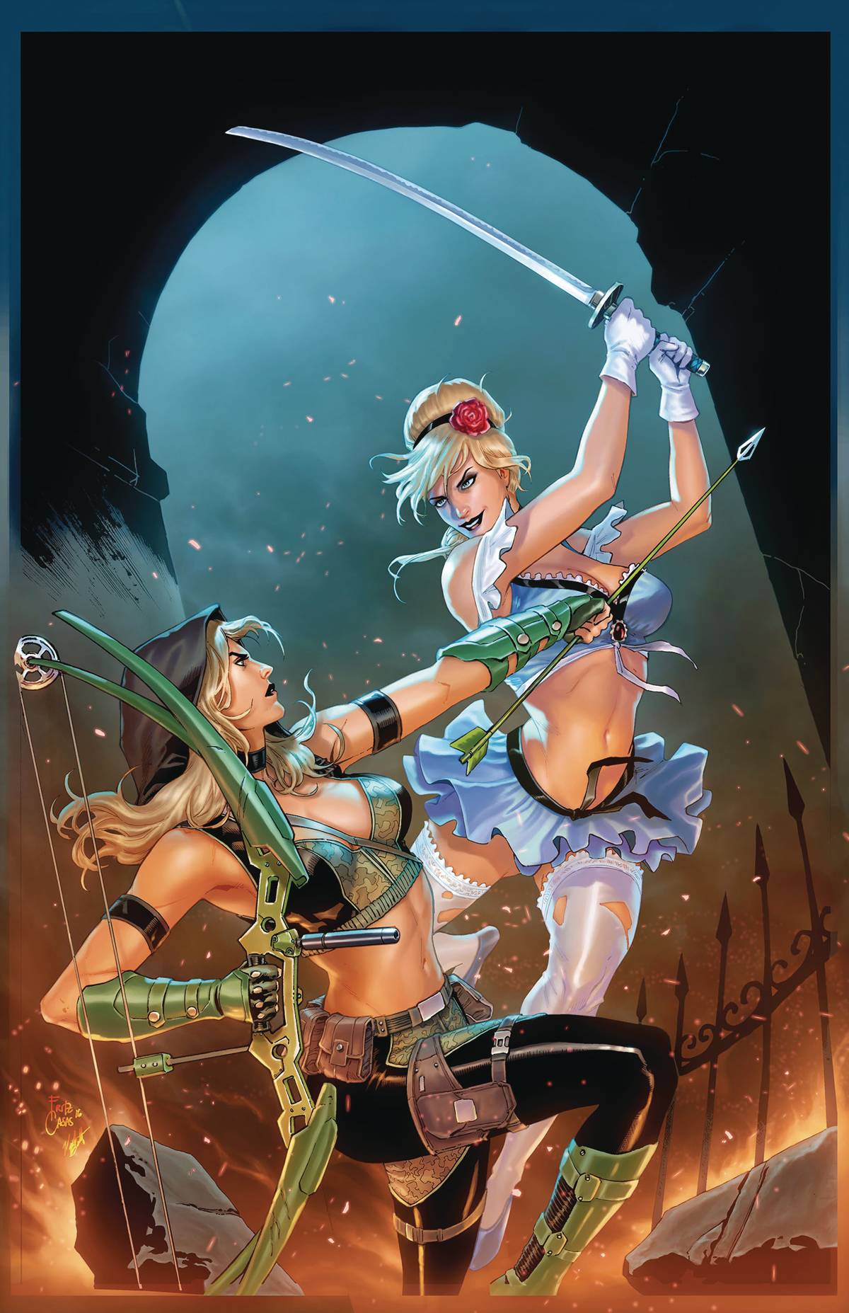 Cinderella Serial Killer Princess #4 Cover B Casas