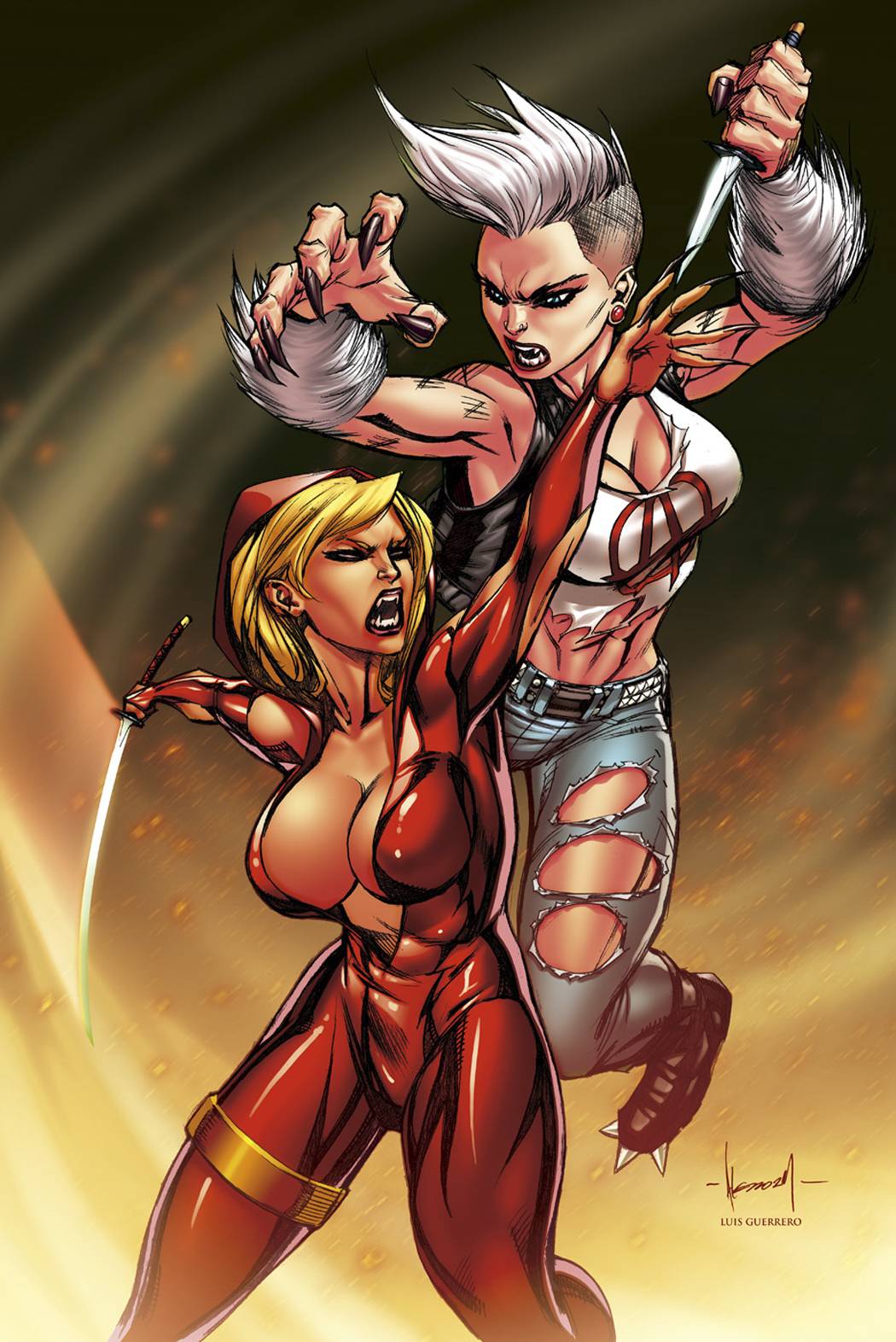GFT Code Red #4 Cover B Garza