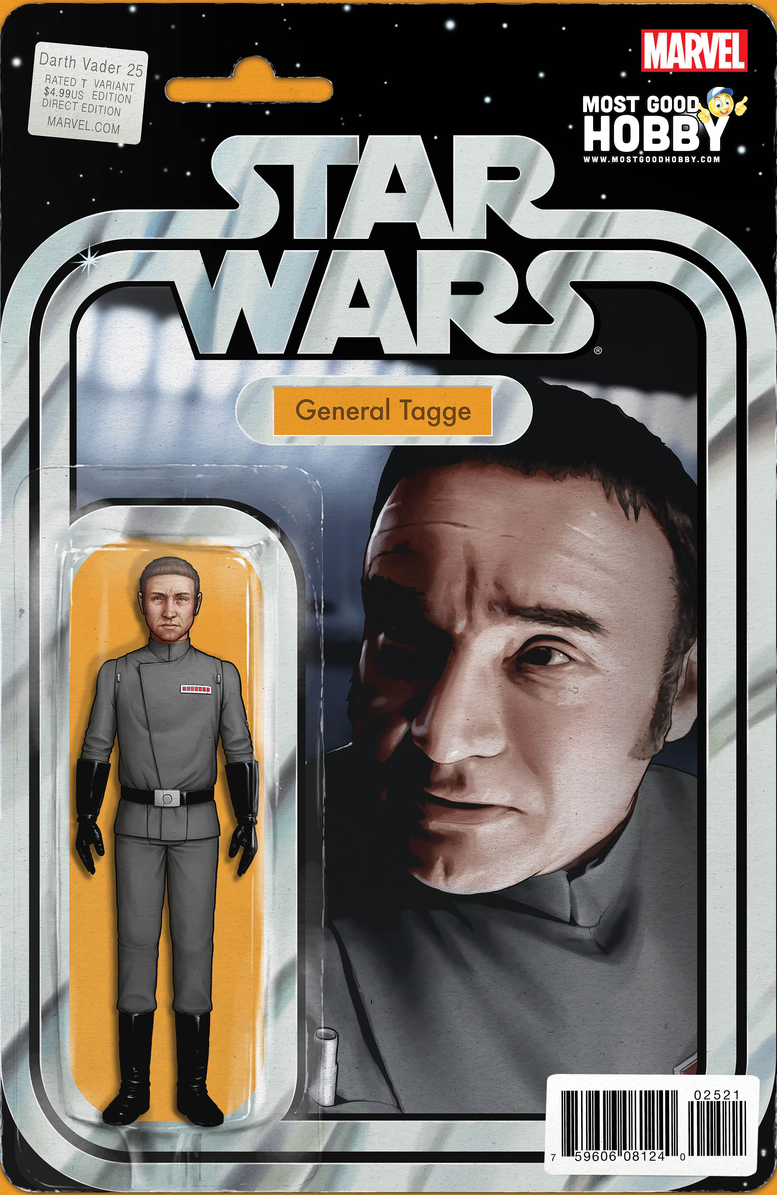 Darth Vader #25 Most Good Exclusive Christopher Tagge Action Figure Variant