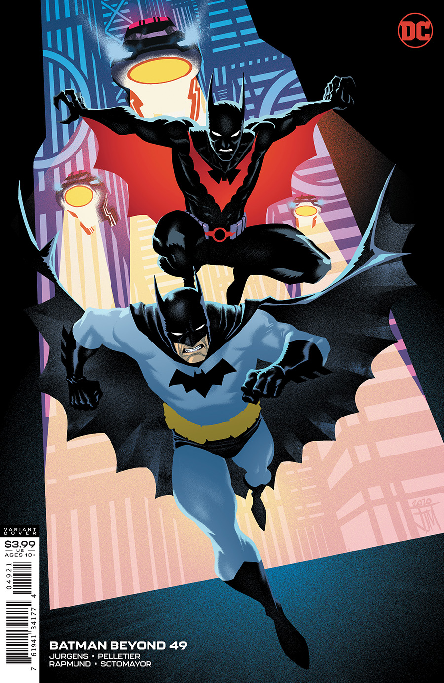 Batman Beyond Vol 6 #49 Cover B Francis Manapul Variant