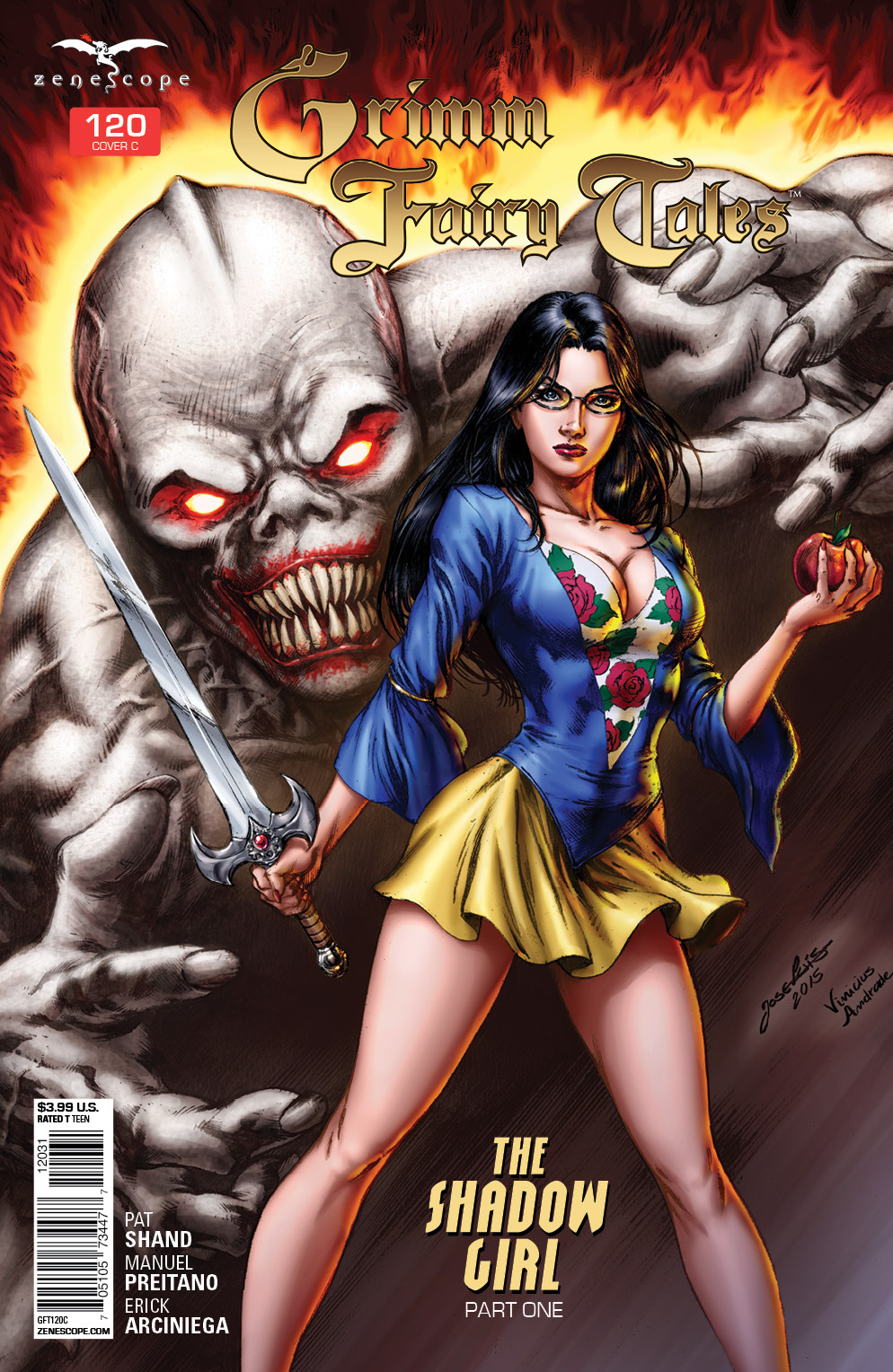 GFT Grimm Fairy Tales #120 C Cover Luis