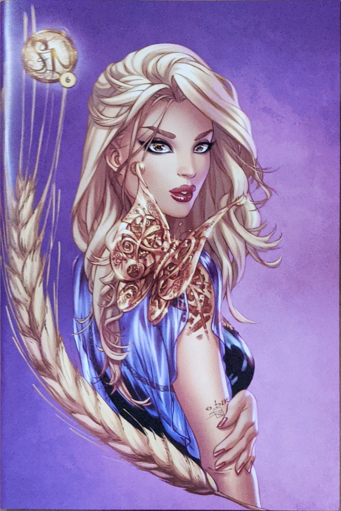 Southern Nightgown #6 EBAS Rothic Purple Variant