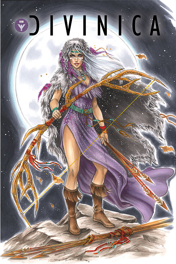 DiVinica #2 PEARL Black Dawn McTeigue Variant LTD To 25