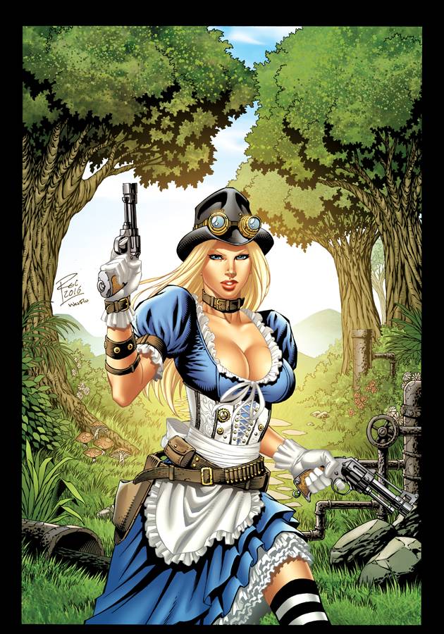 GFT Steampunk Alice In Wonderland Cover A Rei