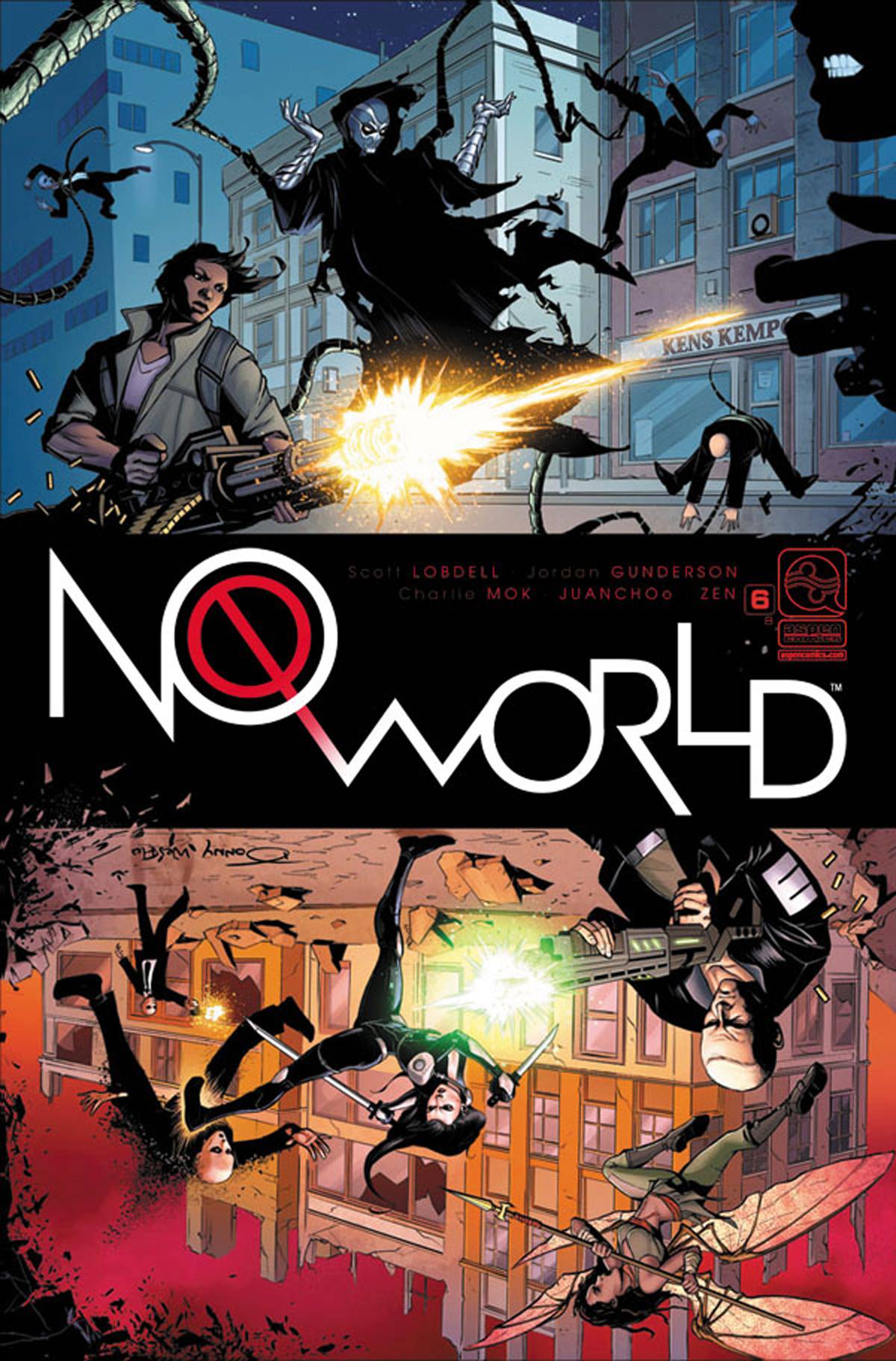 No World #6 Cover B Tran