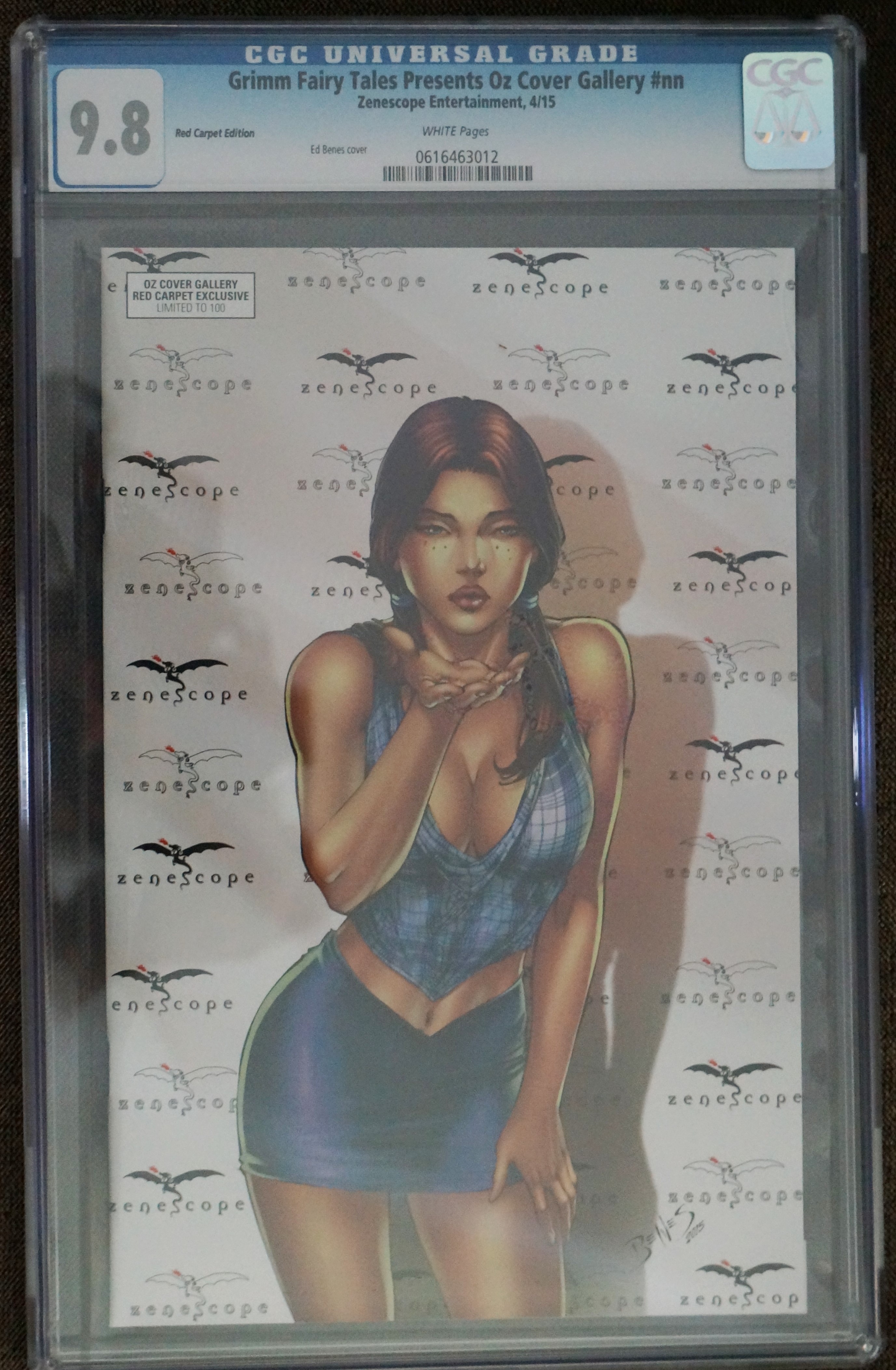 GFT Oz Cover Gallery Ed Benes Red Carpet Variant LE 100 CGC 9.8