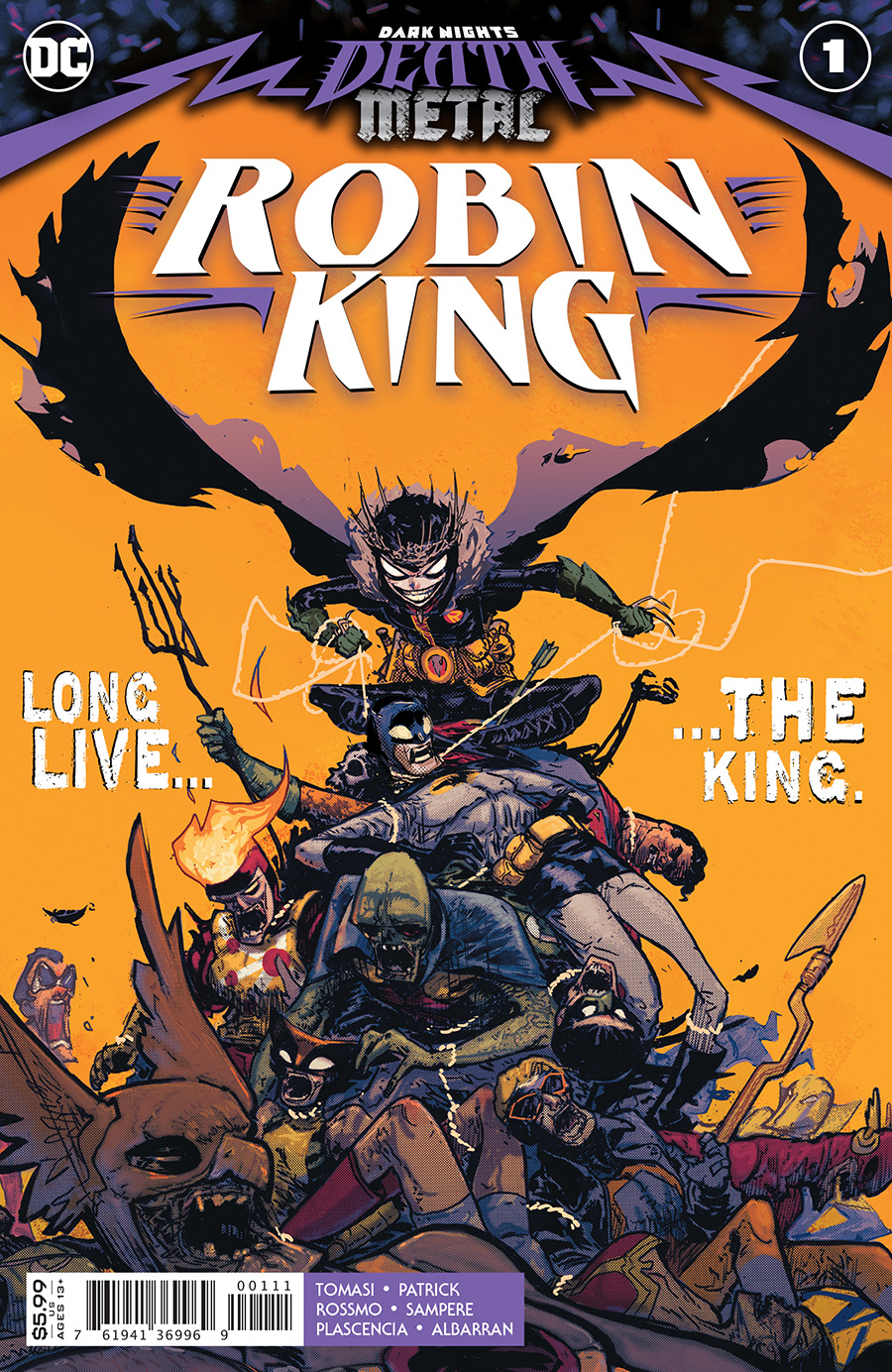 Dark Nights Death Metal Robin King #1 Cover A Riley Rossmo
