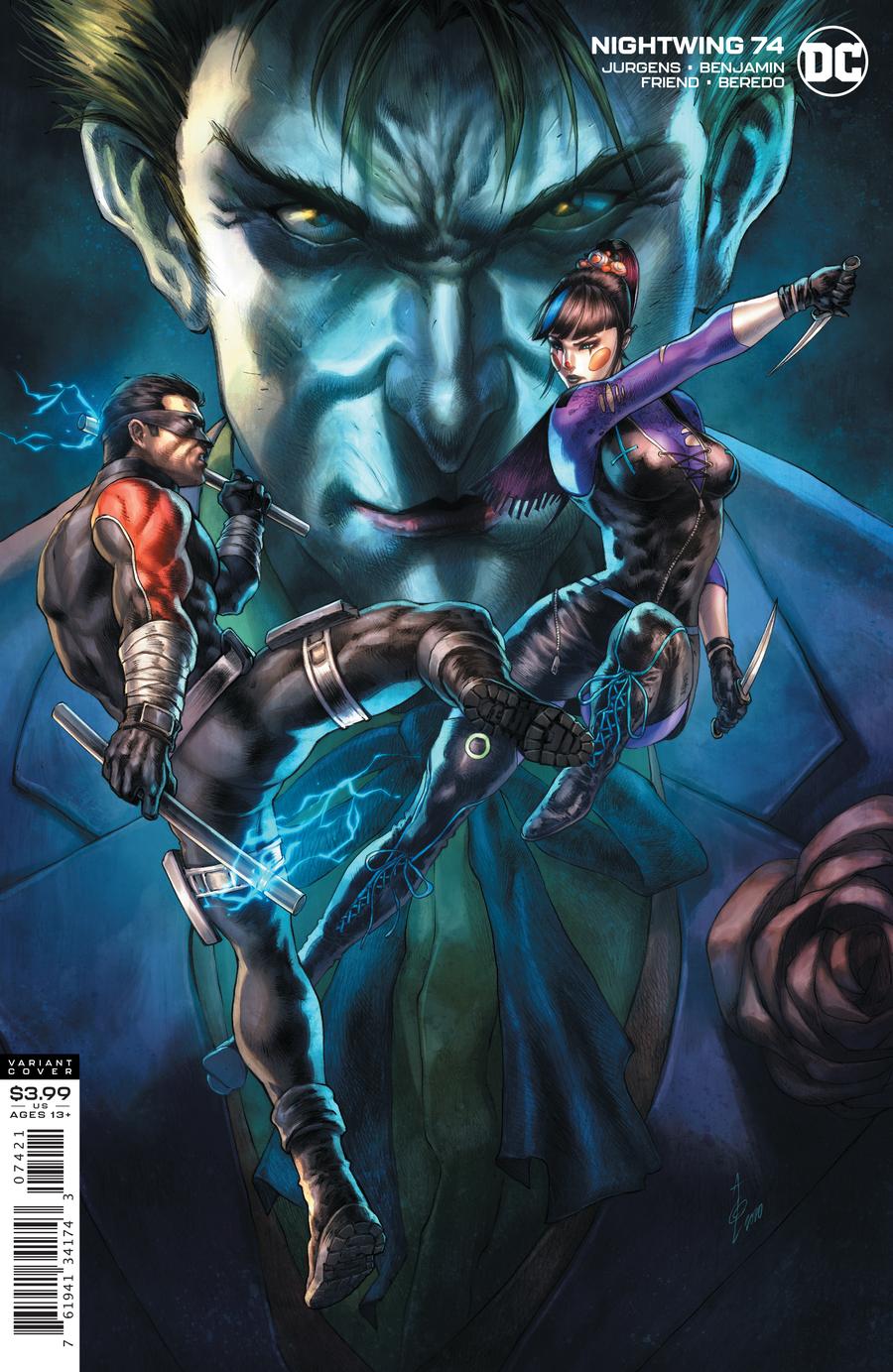 Nightwing Vol 4 #74 Cover B Alan Quah Variant
