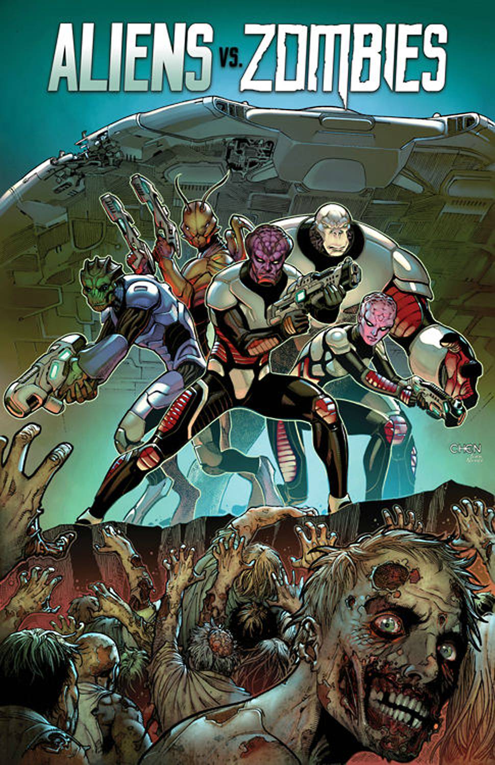 Aliens Vs Zombies TPB