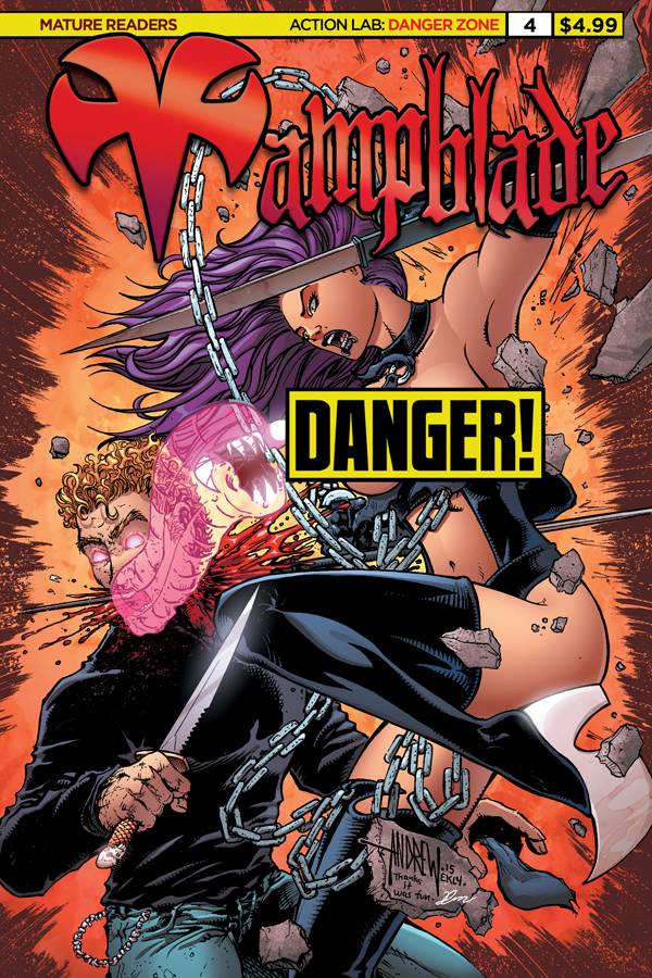 Vampblade #4 Cover F Cheesecake Risque