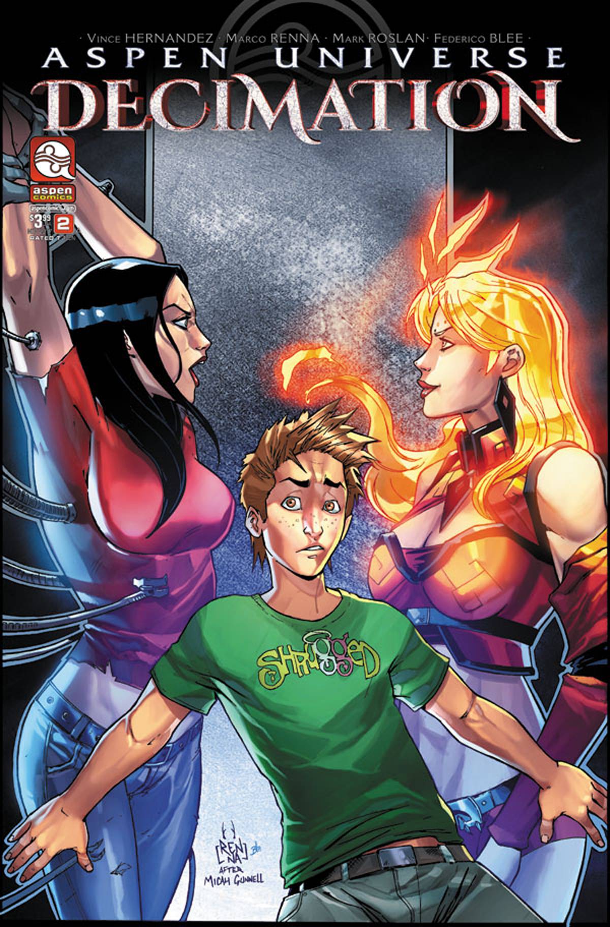 Aspen Universe Decimation #2 Cover A Renna