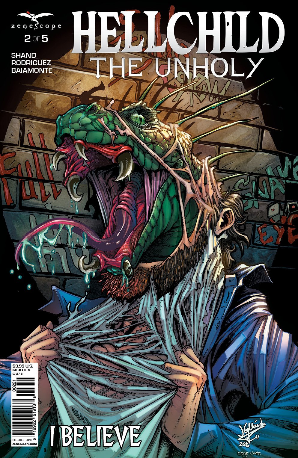 Hellchild The Unholy #2 Cover B Miranda