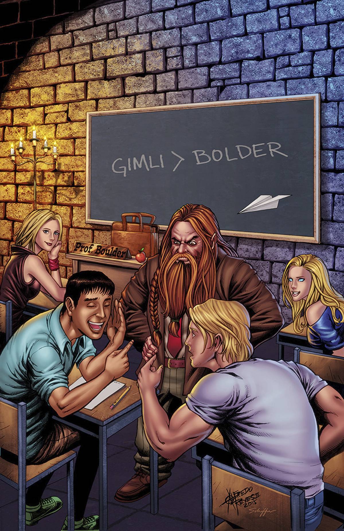 GFT Grimm Fairy Tales #113 B Cover Reyes