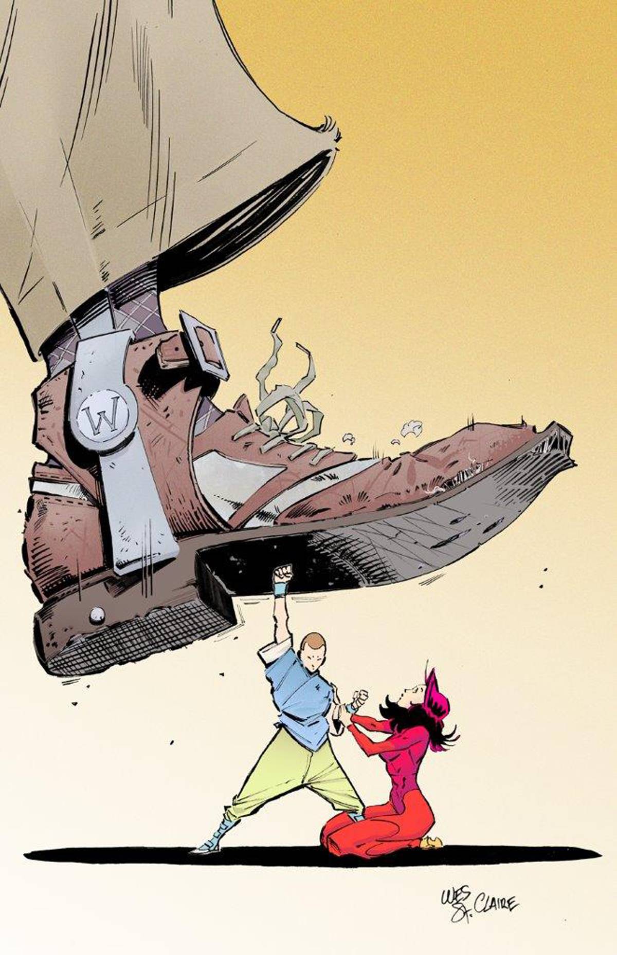 Fu Jitsu #1 Cover A Wesley St.Claire