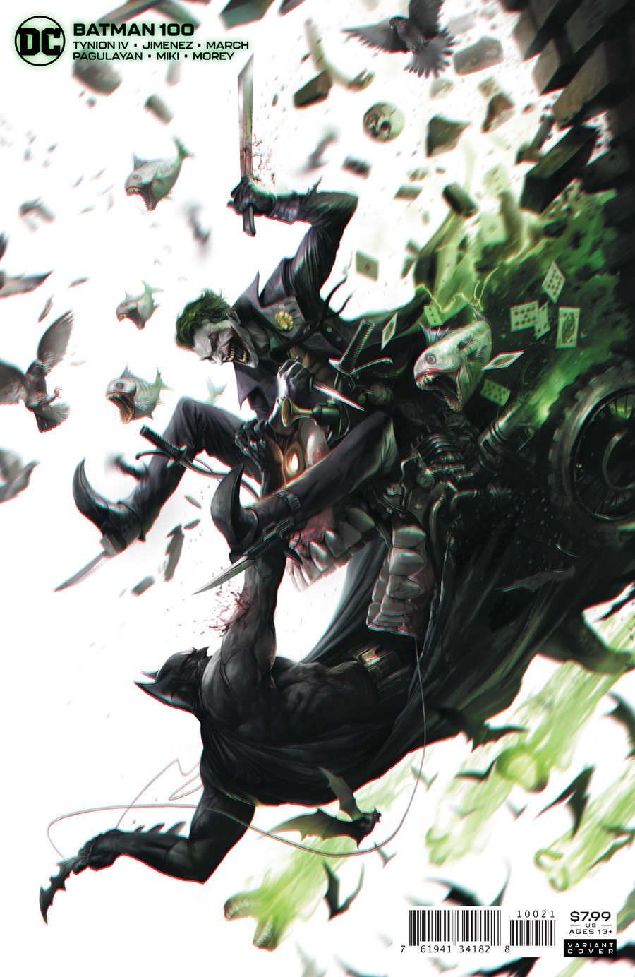 Batman Vol 3 #100 Cover B Francesco Mattina Variant