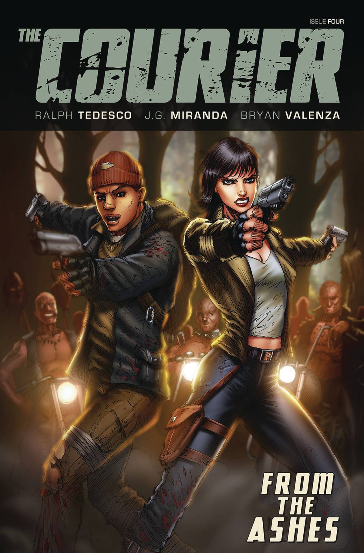 Courier #4 (Of 5) Cover D Metcalf