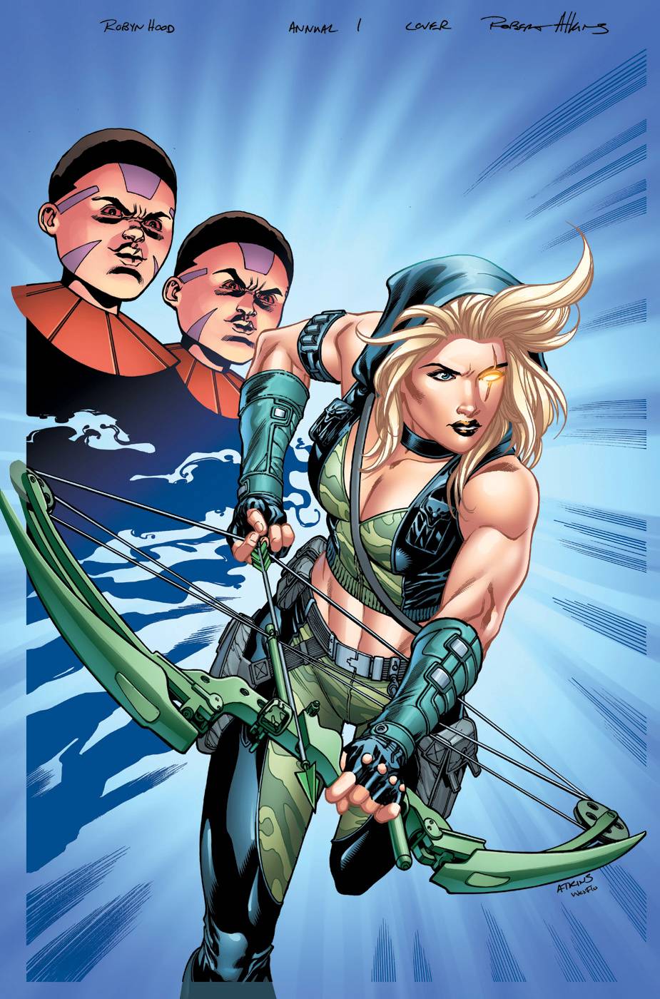 GFT Robyn Hood Annual #1 D Cover Atkins