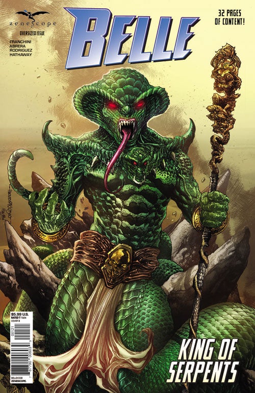 Belle King Of Serpents Cover B Harvey Tolibao