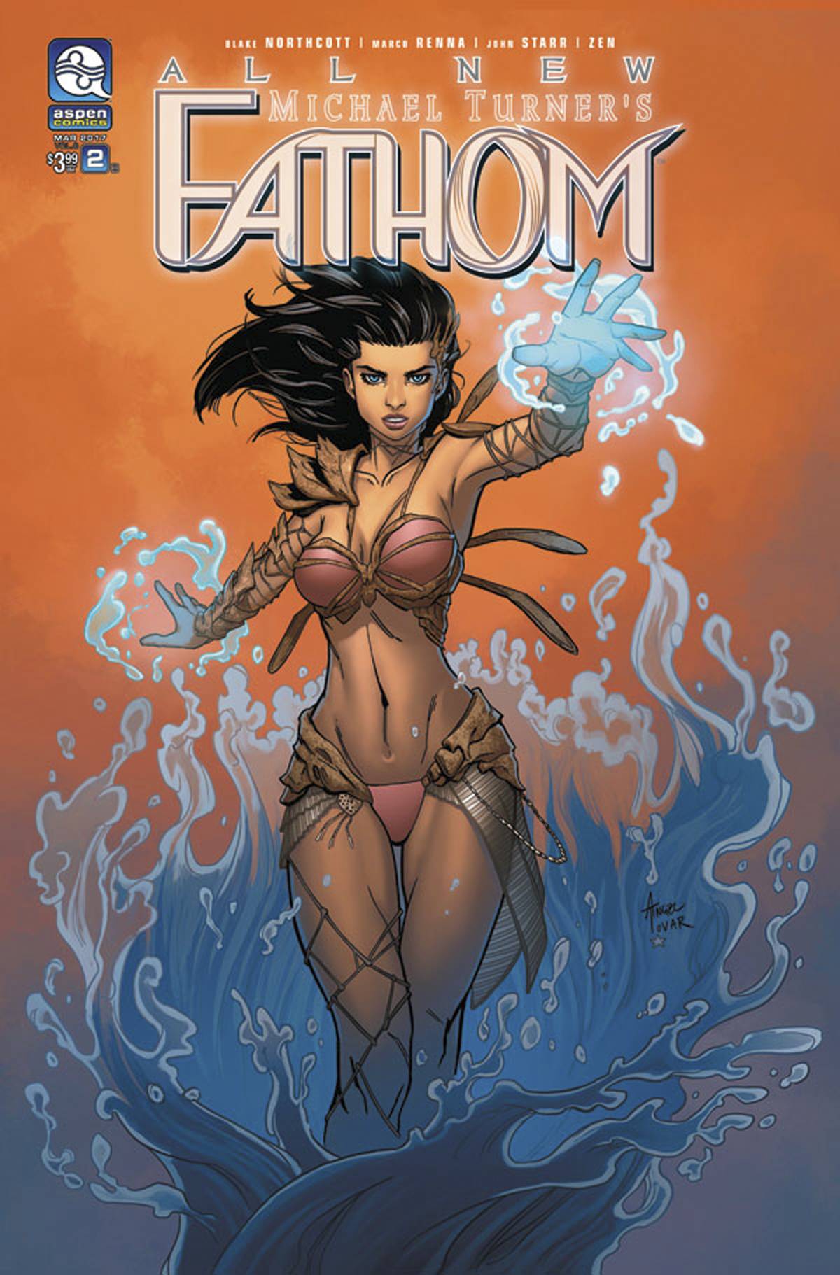 All New Fathom #2 Cover B Tovar
