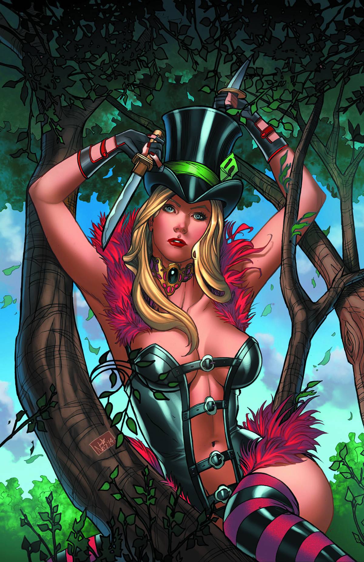 GFT Wonderland #25 Cover D Ruffino