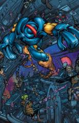 4001 A.D. X-O Manowar #1 Cover D 1:20 Variant Mega Cover Lee