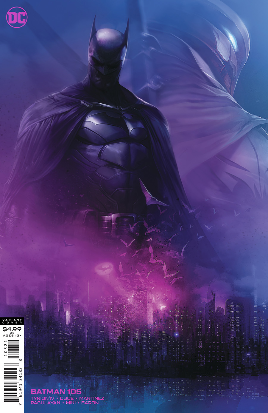 Batman Vol 3 #105 Cover B Francesco Mattina Card Stock Variant