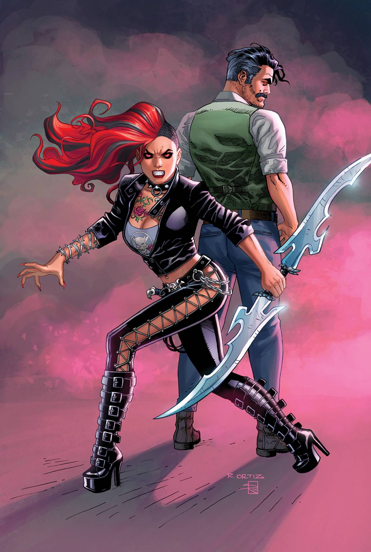GFT Hellchild #4 (Of 5) A Cover Ortiz