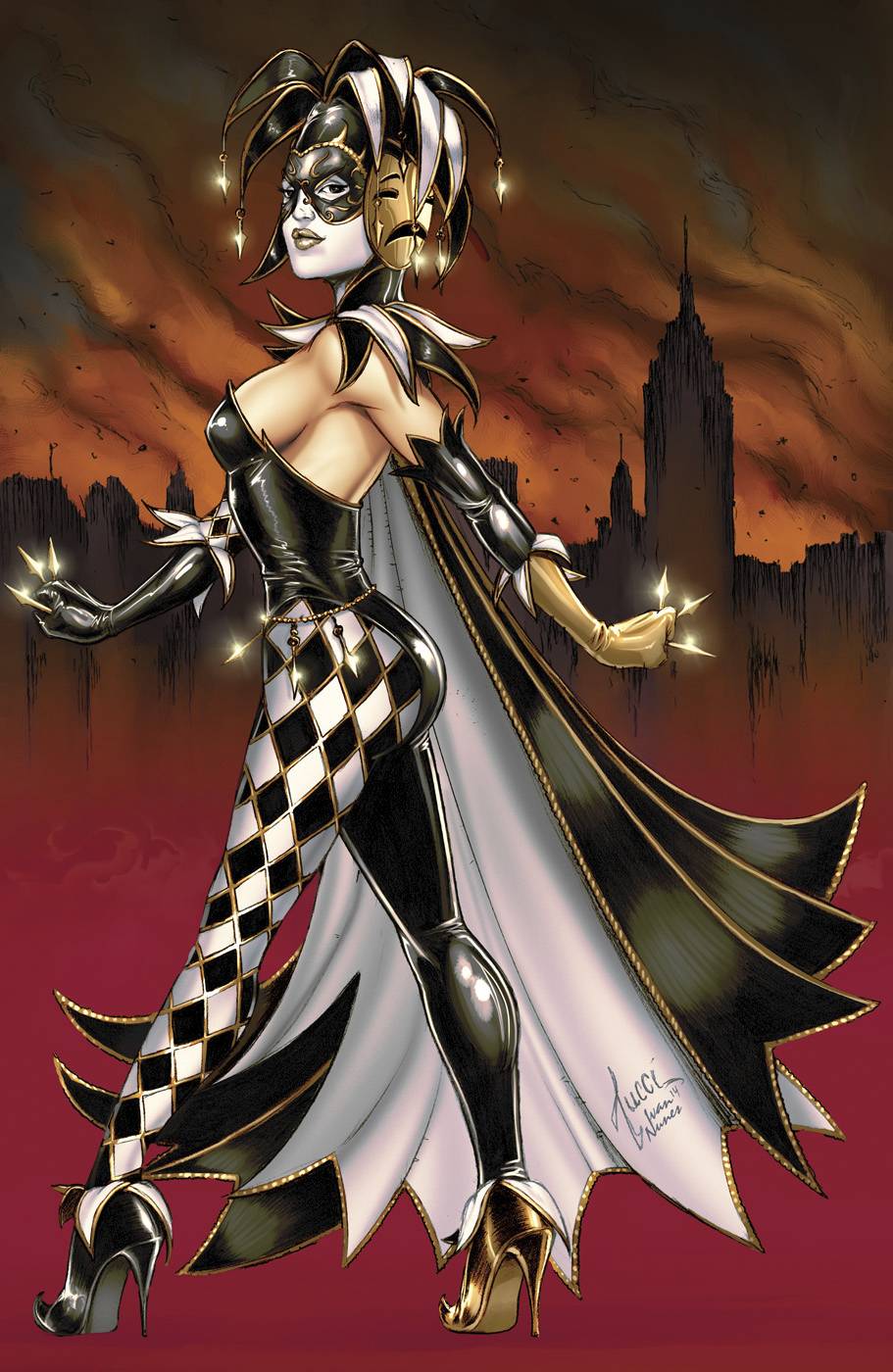 GFT White Queen #2 C Cover Tucci (AOFD)