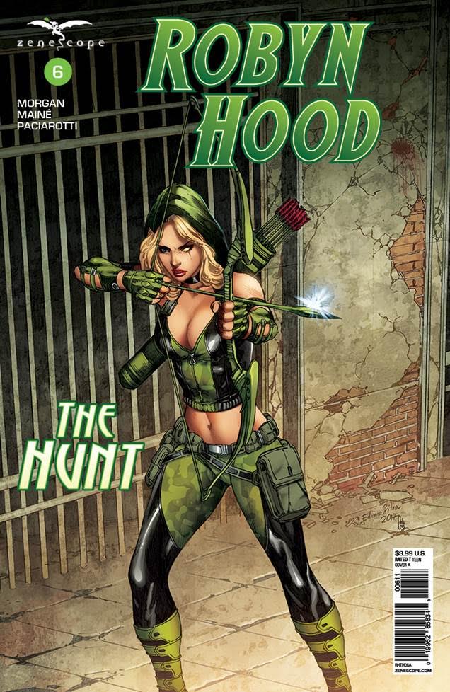 Robyn Hood The Hunt #6 Cover A Silva
