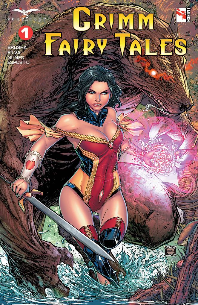 Grimm Fairy Tales #1 Cover D Caldwell