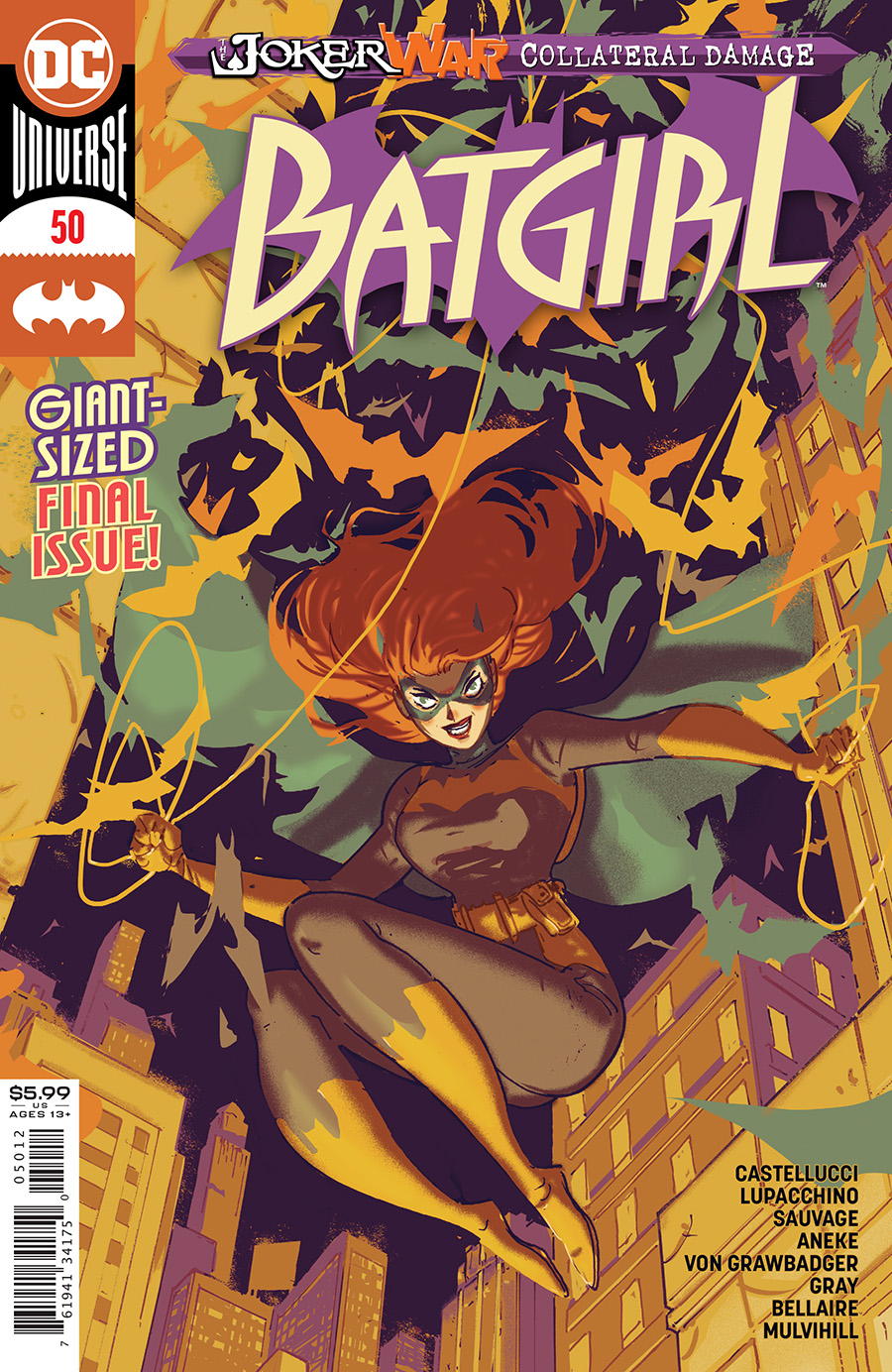 Batgirl Vol 5 #50 2nd Printing Riley Rossmo Variant