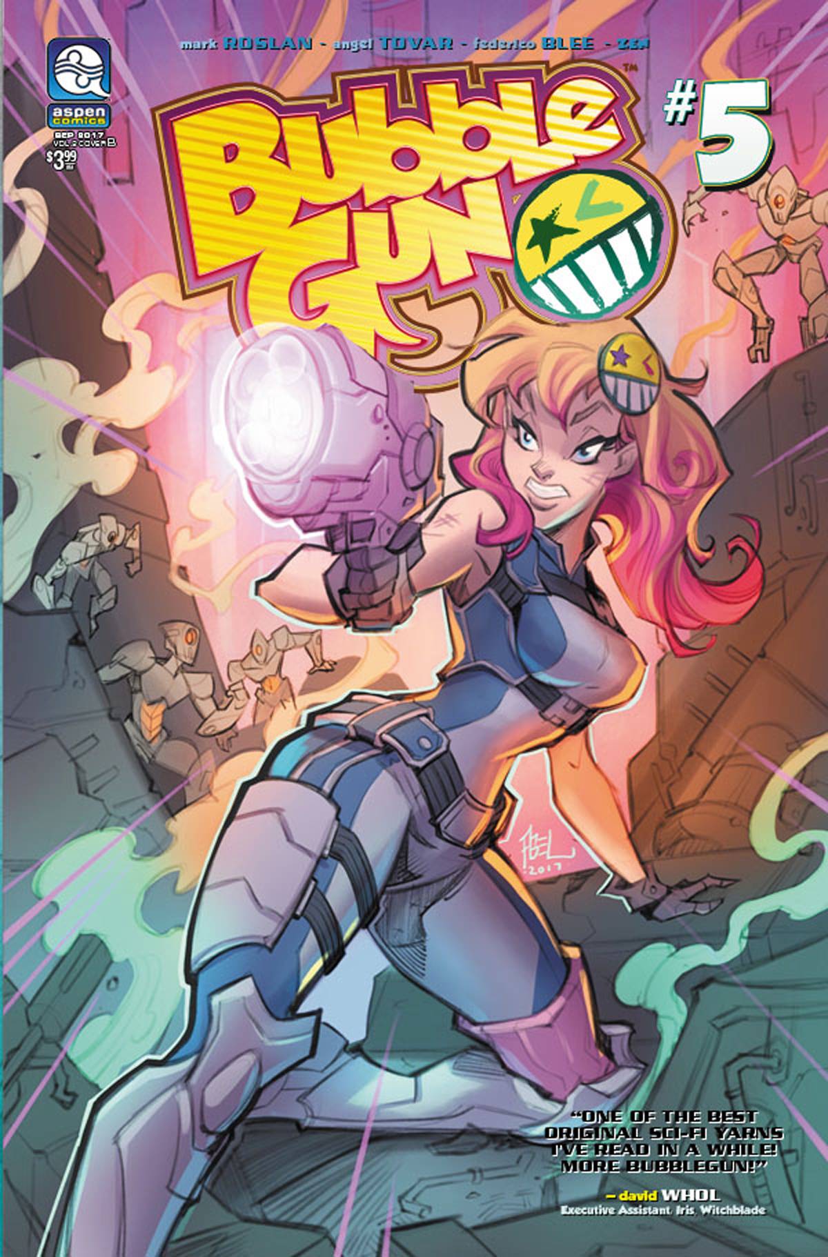 Bubblegun Vol 2 #5 Cover B Abel
