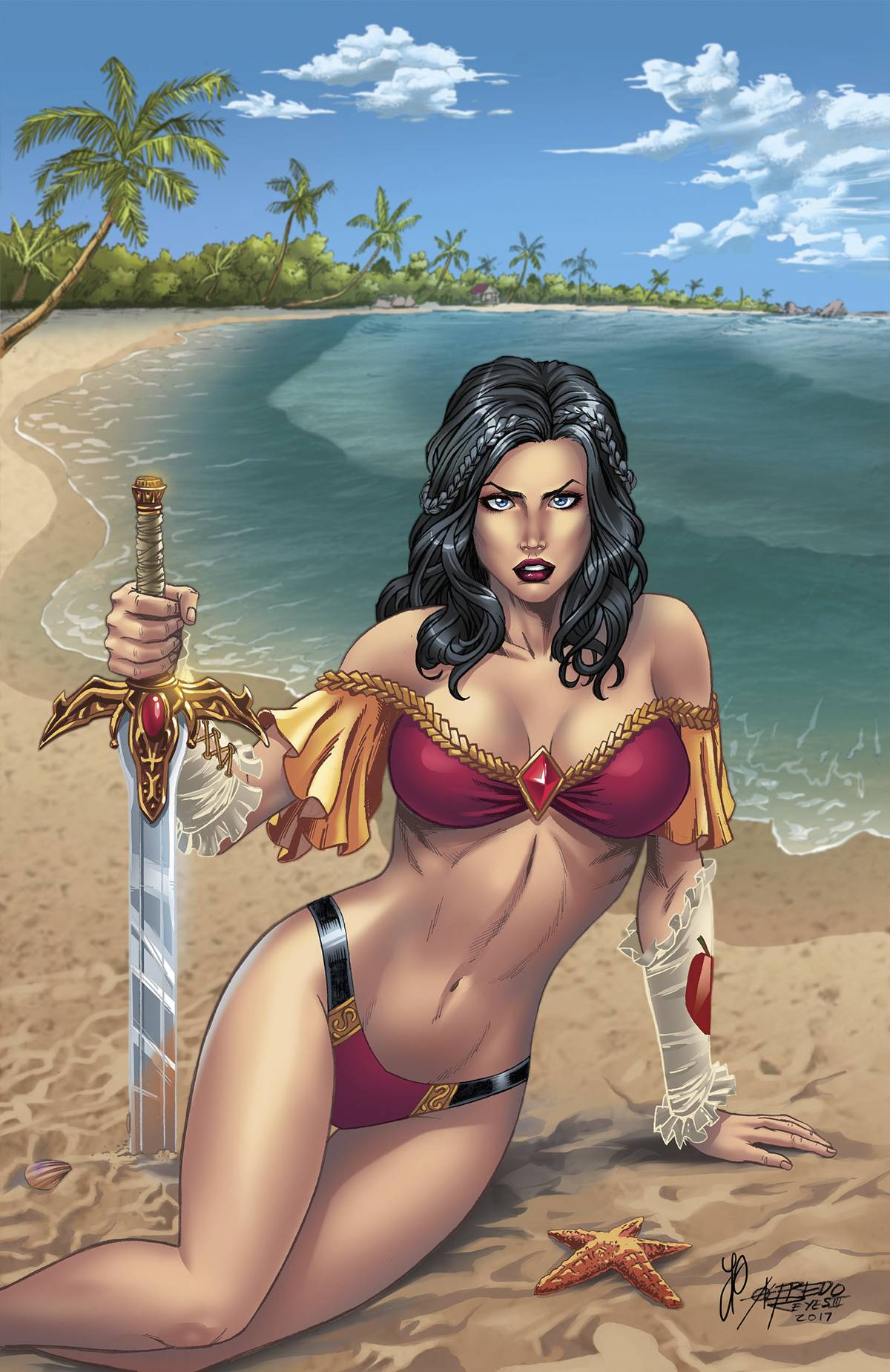 GFT Swimsuit Special 2017 Cover A Reyes