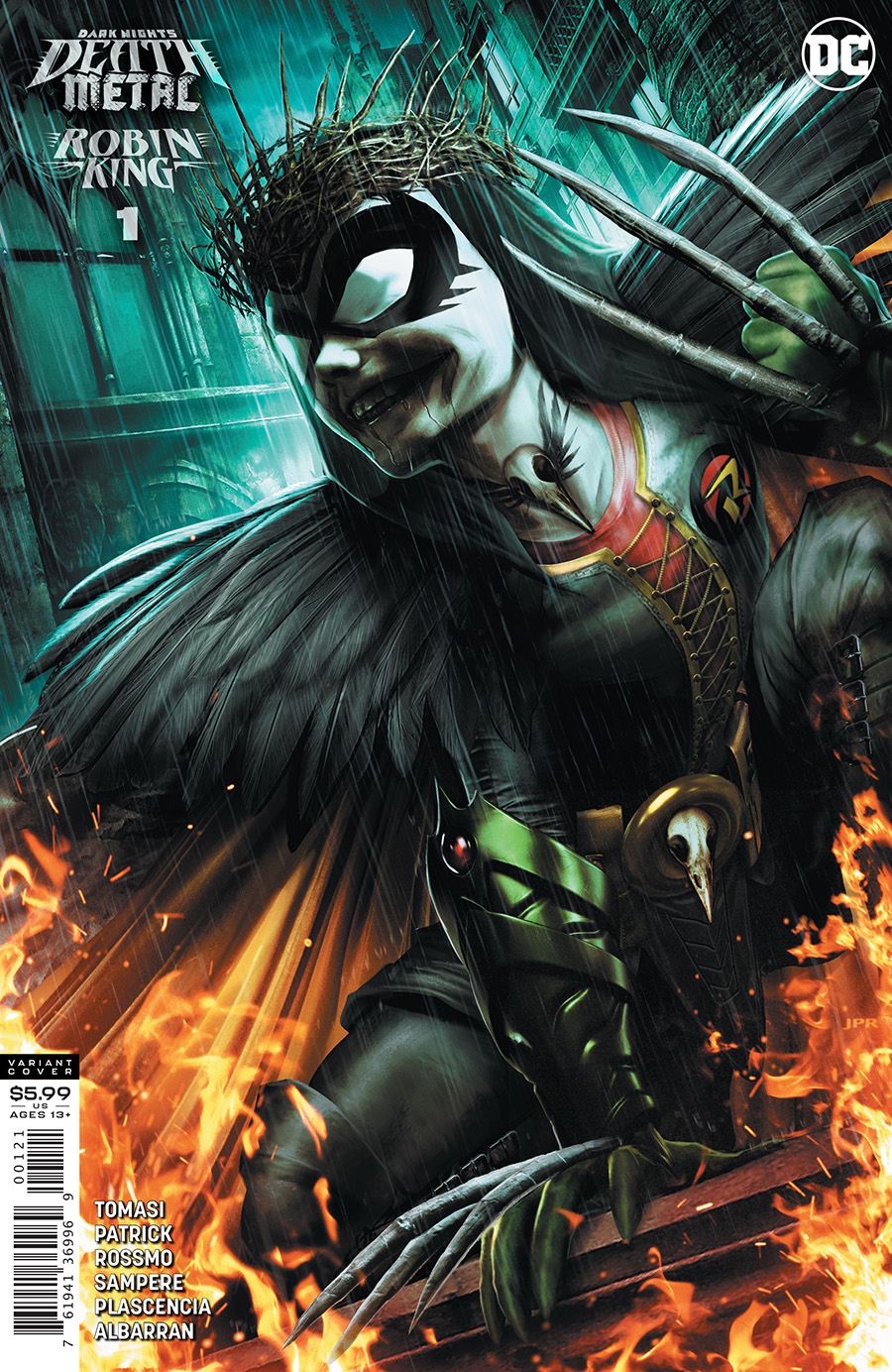 Dark Nights Death Metal Robin King #1 Cover B 1:25 Jeremy Roberts Variant