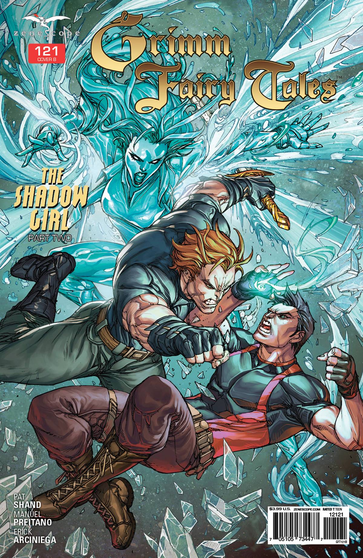 GFT Grimm Fairy Tales #121 B Cover Pantalena