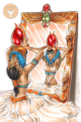 DiVinica #3 Dawn McTeigue PEARL Variant B