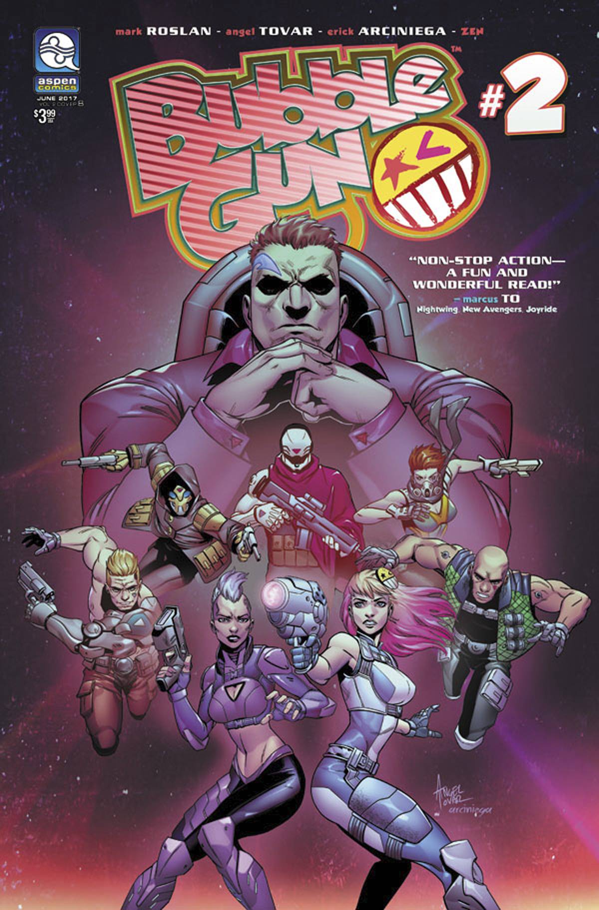 Bubblegun #2 Cover A Tovar