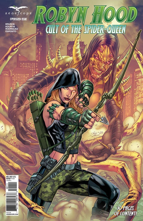 Robyn Hood Cult Of The Spider Cover A Igor Vitorino