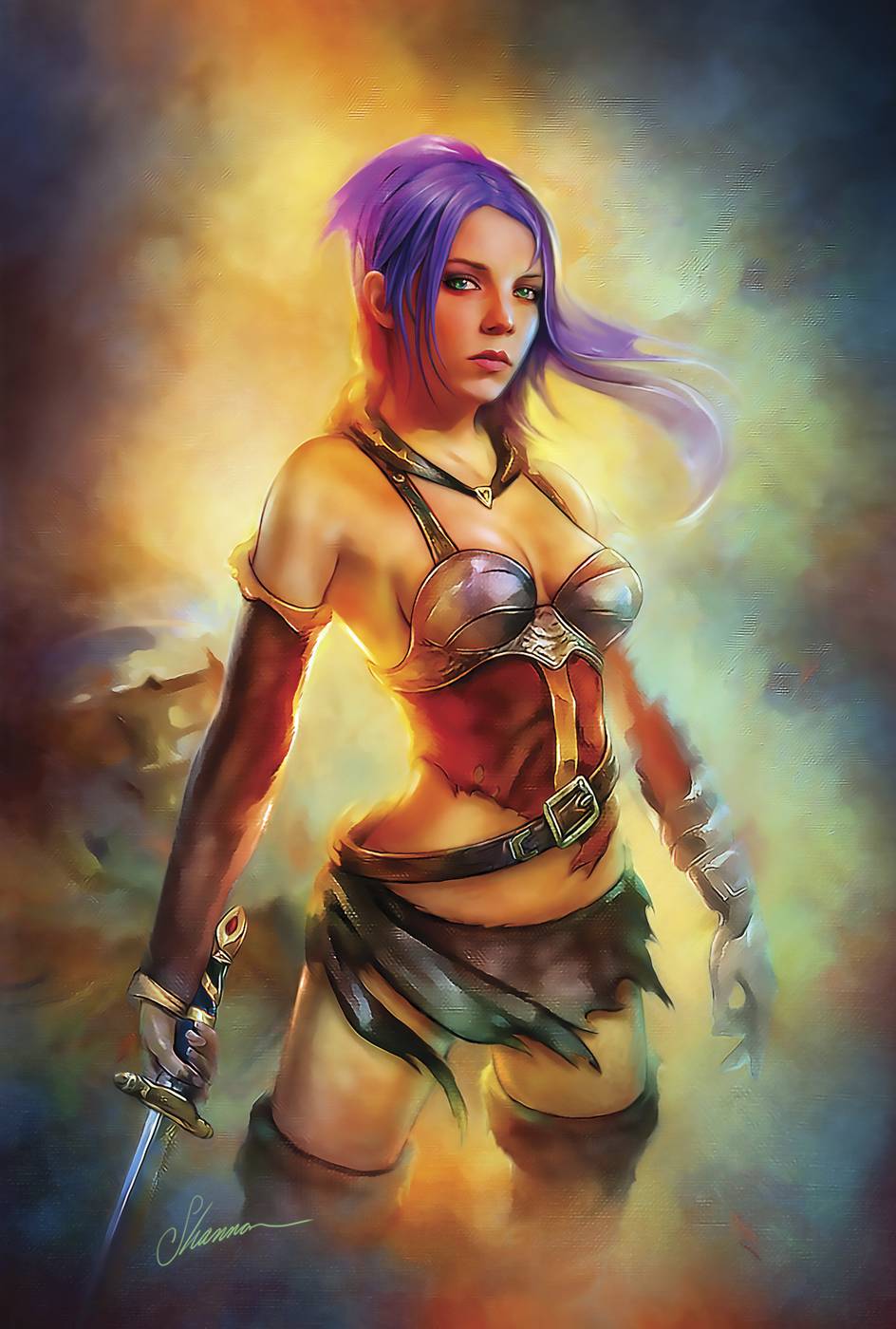 GFT Wonderland #37 C Cover Maer Retribution