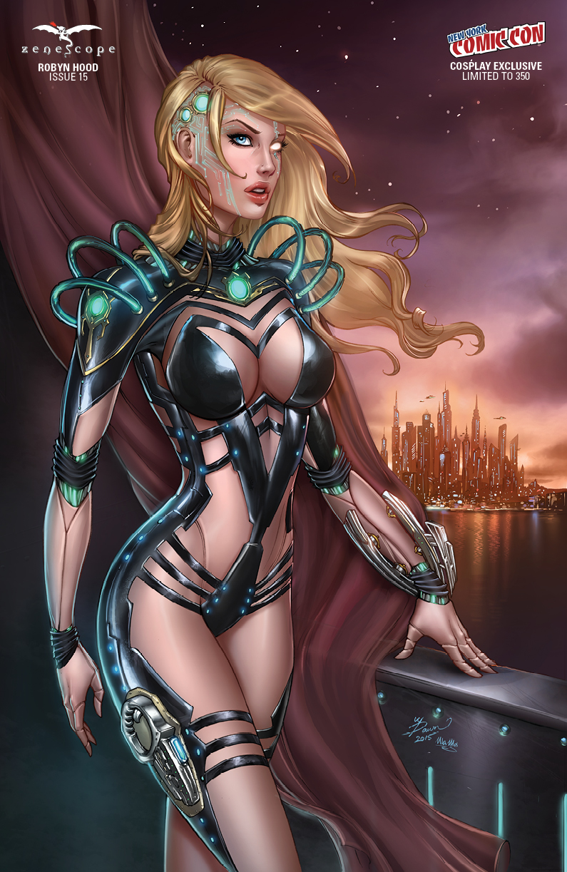 GFT Robyn Hood Ongoing #15 D Cover 2015 NYCC Exclusive Dawn McTeigue
