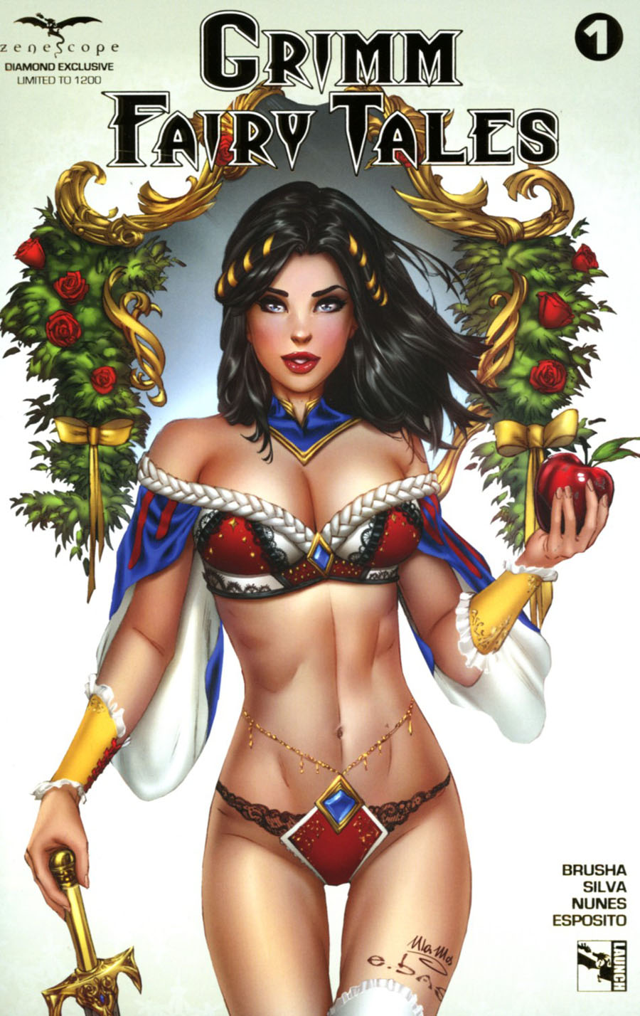 Grimm Fairy Tales #1 Cover F Basaldua