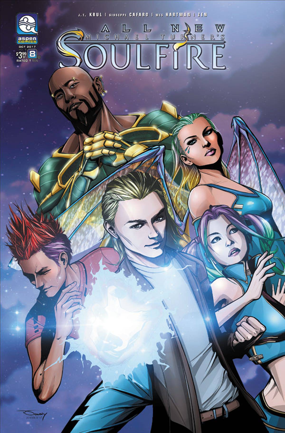All New Soulfire #8 Cover B Tran