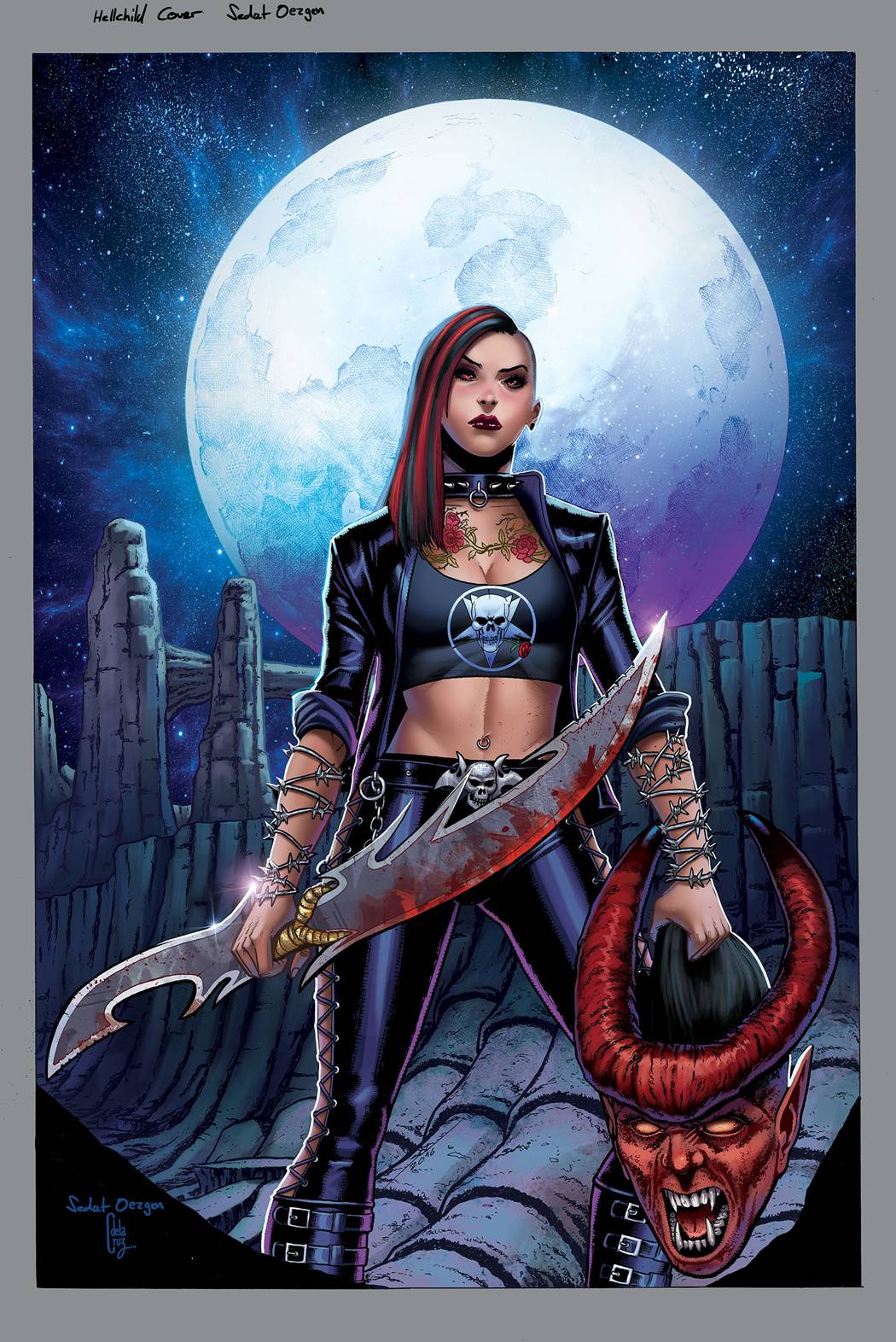 Hellchild The Unholy #4 Cover D Oezgen