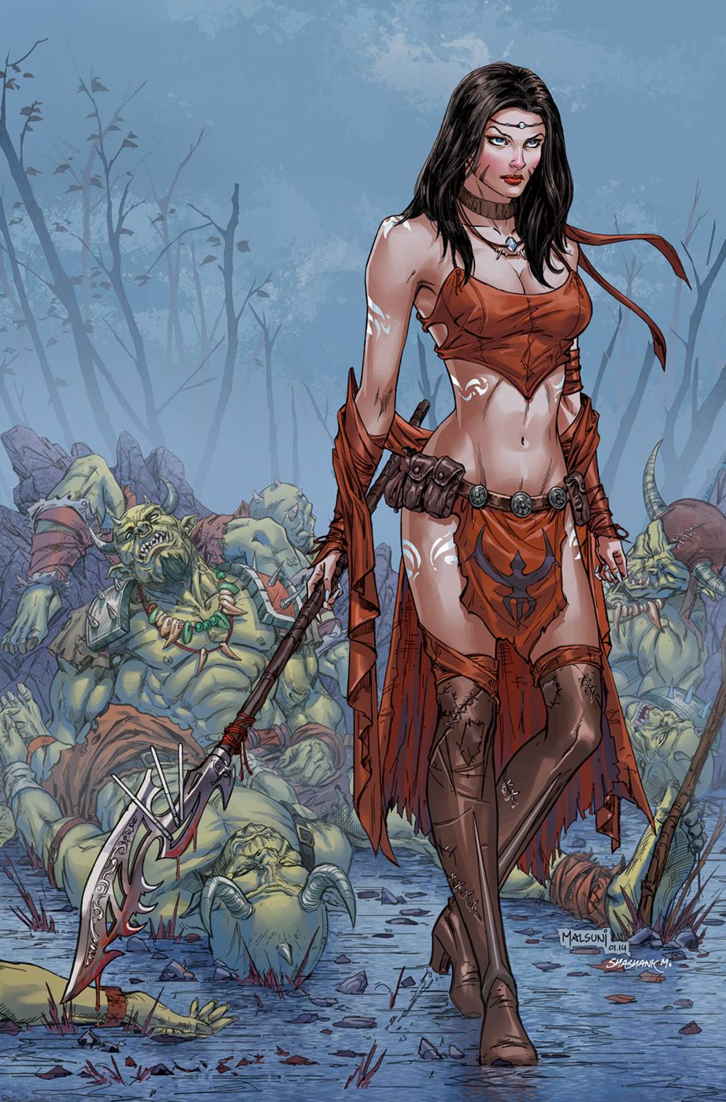 Robyn Hood: Legend #3 Cover B Lashley