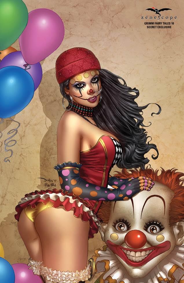 Grimm Fairy Tales #10 Cover G Derlis Santacruz Secret Retailer Exclusive