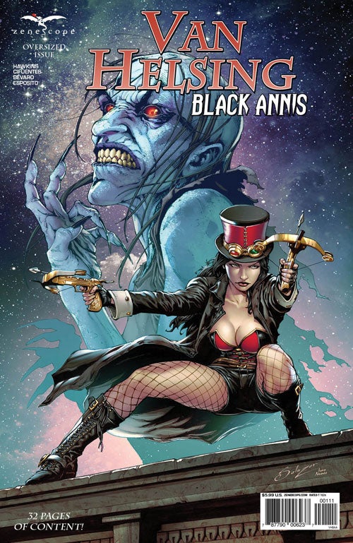 Van Helsing Black Annis Cover A Edgar Salazar