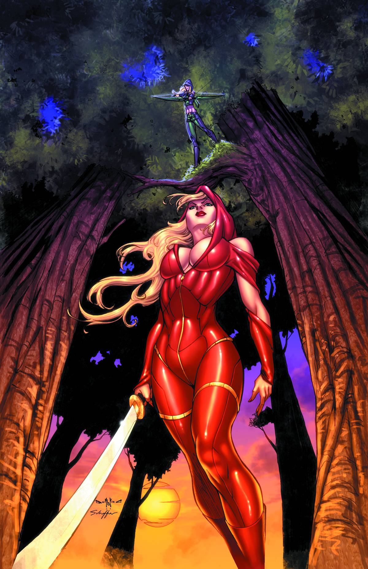 GFT Code Red #2  Cover B Qualano