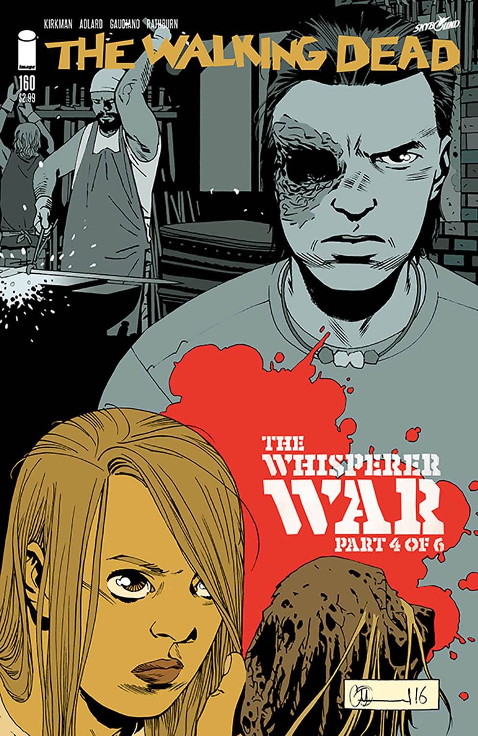 Walking Dead #160 Cover A Adlard & Stewart