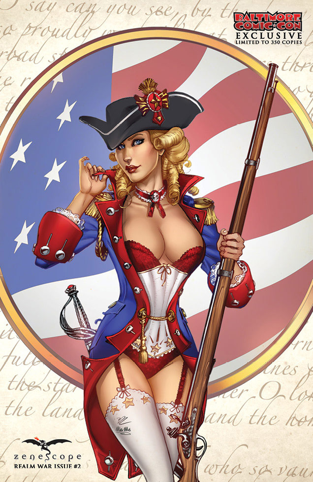 GFT Realm War #2 Cover F Michael Dooney 2014 Baltimore CC Exclusive LTD 350