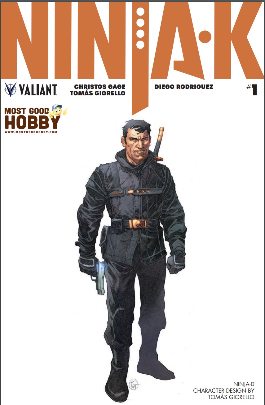 Ninja-K #1 Most Good Exclusive Ninja-D Tomas Giorello Design Exclusive